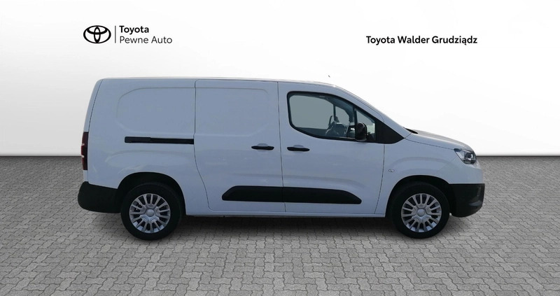 Toyota Proace City cena 94900 przebieg: 75529, rok produkcji 2022 z Grudziądz małe 154